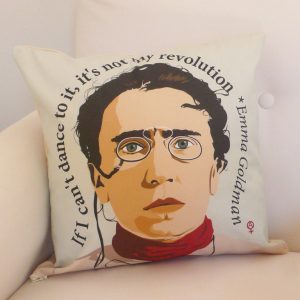 Funda cojín Emma Goldman