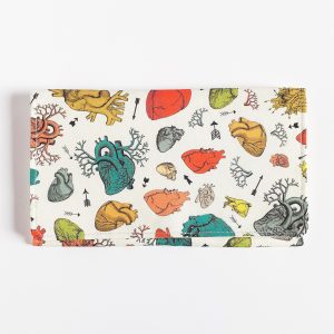 Cartera grande corazones