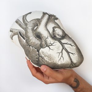Cojín decorativo corazón