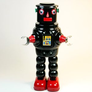 Robot Robby negro