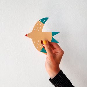 GOLONDRINA DE MADERA AZUL