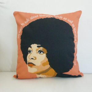Funda cojín Angela Davis