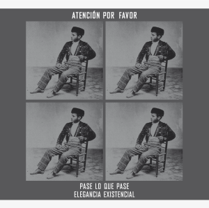 POSTAL Pase lo que pase elegancia existencial