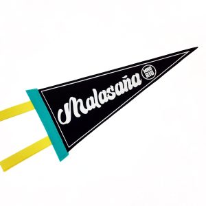 Banderín MALASAÑA negro