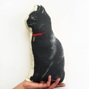 Cojín decorativo Gato negro