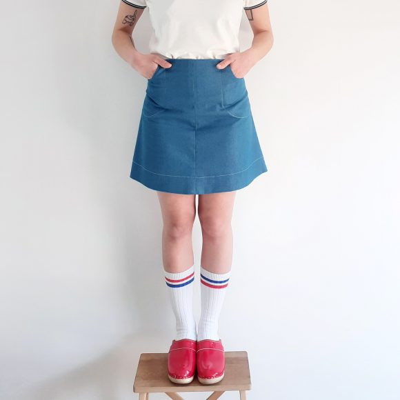 Falda azul - Imagen 2