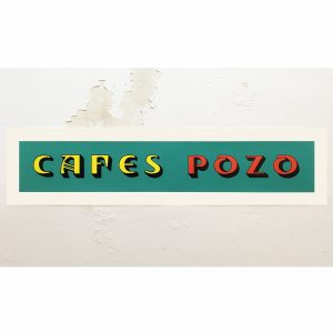 Serigrafía Cafés Pozo