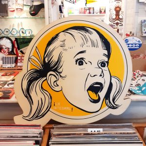 Cartel La Integral XVI Aniversario Amarillo