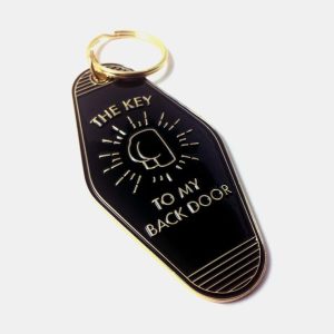 Llavero "The Key to My Back Door"