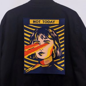 Parche espalda "Not today"