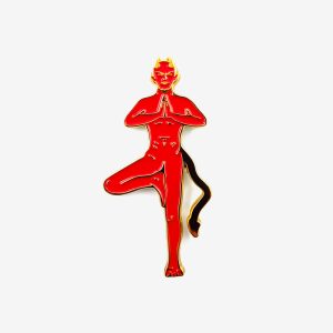 Pin Yoga satánico