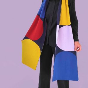 Bufanda Jazz azul medianoche