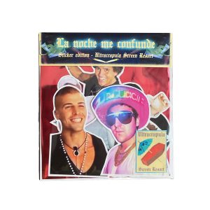 Pack pegatinas "La noche me confunde"