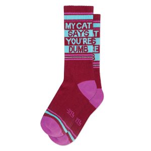 Calcetines My Cat Says You´re Dumb