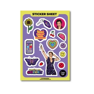 Hoja de pegatinas Harry Styles