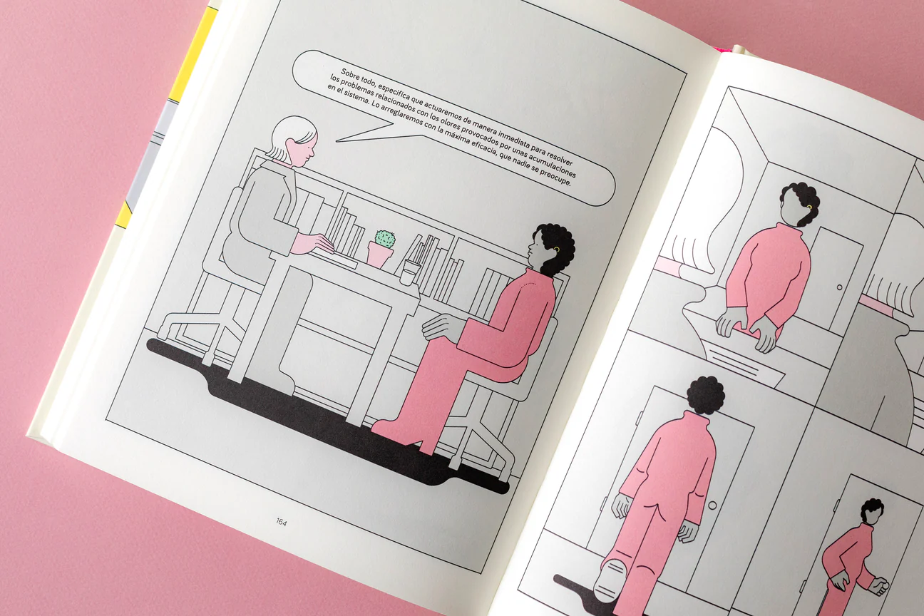 "Mal olor" Nadia Hafid + Lámina en risografía - Imagen 5