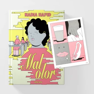 "Mal olor" Nadia Hafid + Lámina en risografía