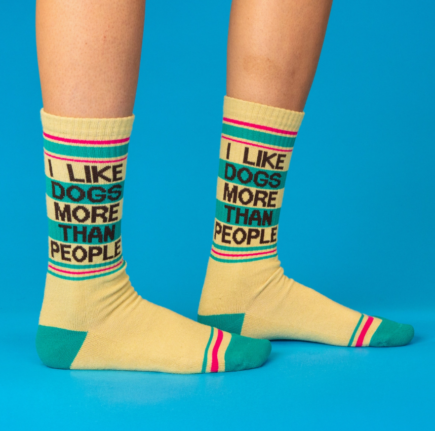 Calcetines I like dogs more than people - Imagen 3