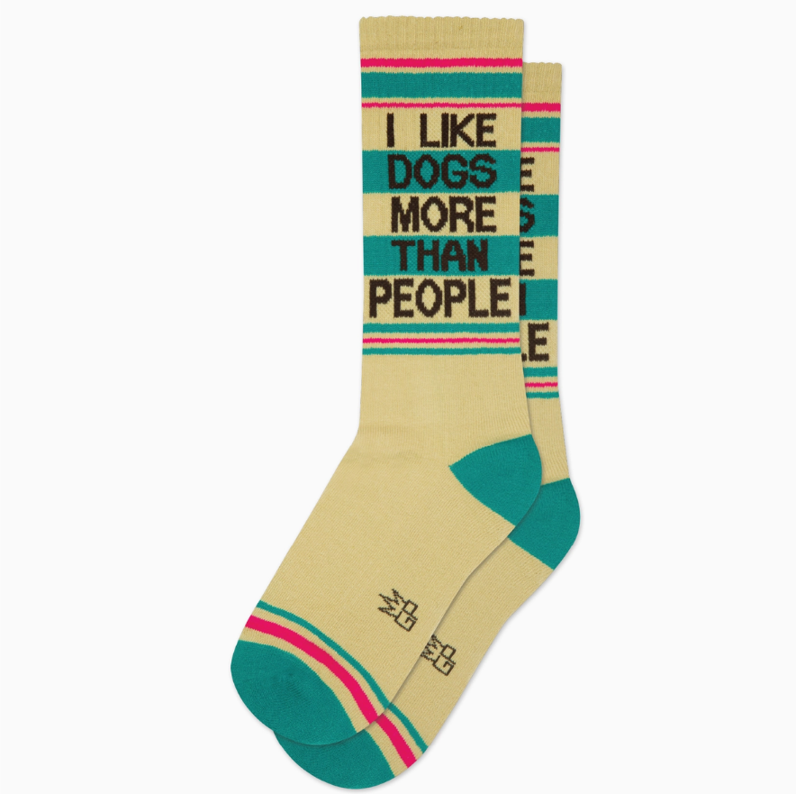 Calcetines I like dogs more than people - Imagen 5
