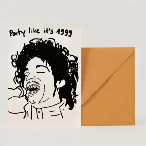 Tarjeta felicitación Happy birthday Prince