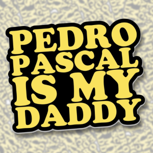 Pegatina Pedro Pascal