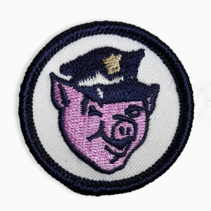 Oficial Porky Mini Parche