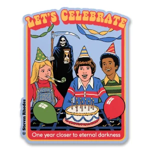Pegatina Steven Rhodes Let's celebrate