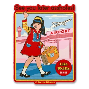 Pegatina Steven Rhodes See you later