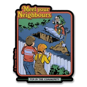 Pegatina Steven Rhodes Meet your neighbours