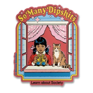 Pegatina Steven Rhodes Dipshits