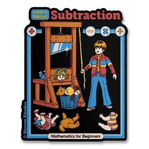 Pegatina Steven Rhodes Subtraction