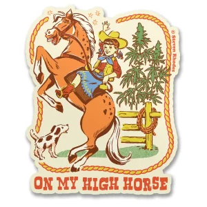 Pegatina Steven Rhodes On my high horse