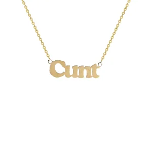 Collar "Cunt"