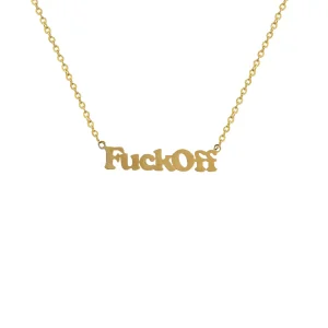 Collar "Fuck Off"