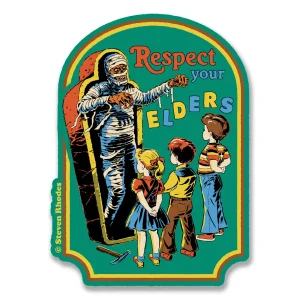 Pegatina Steven Rhodes Respect your elders