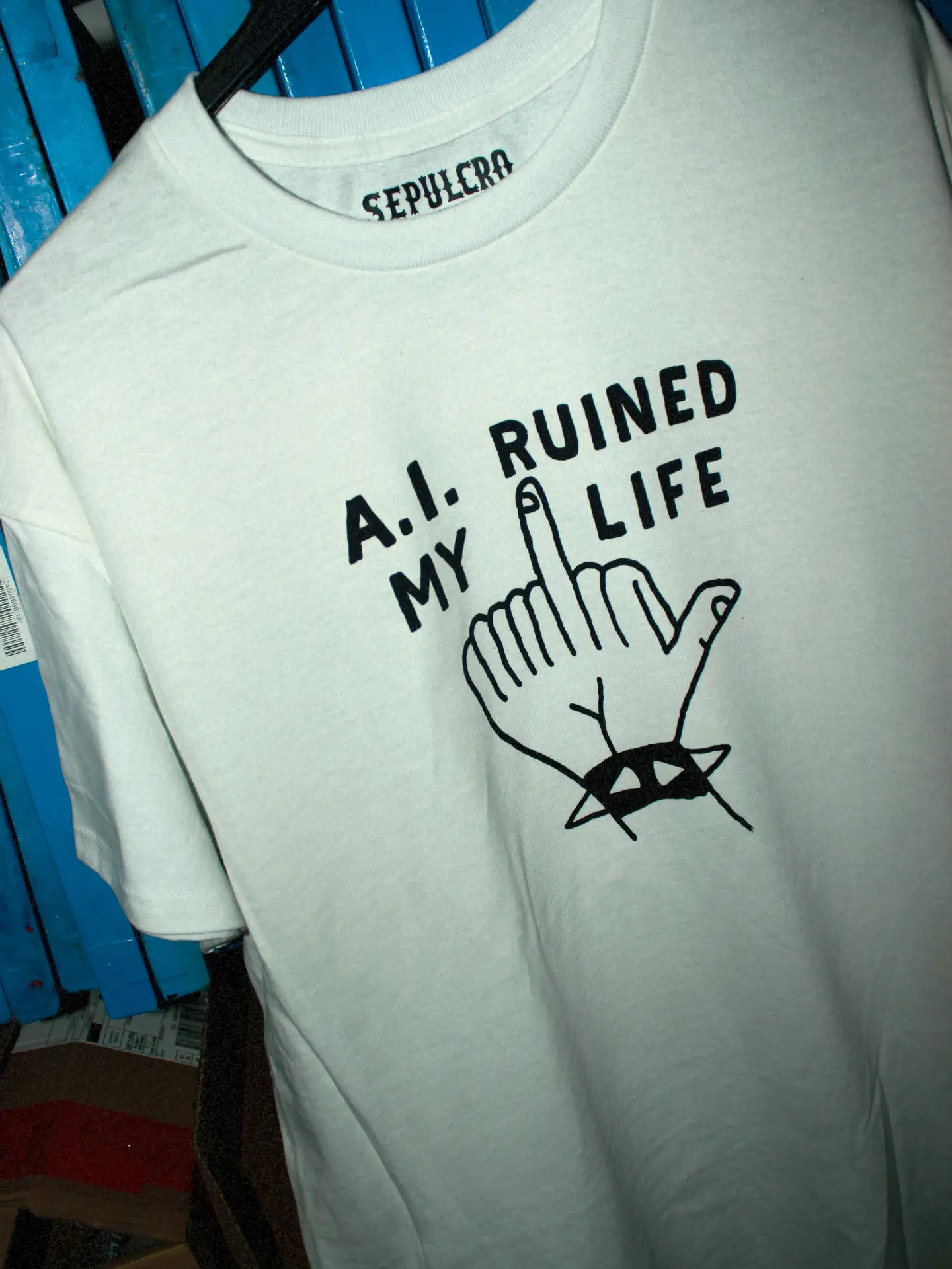 Camiseta A.I. Ruined my life - Imagen 3